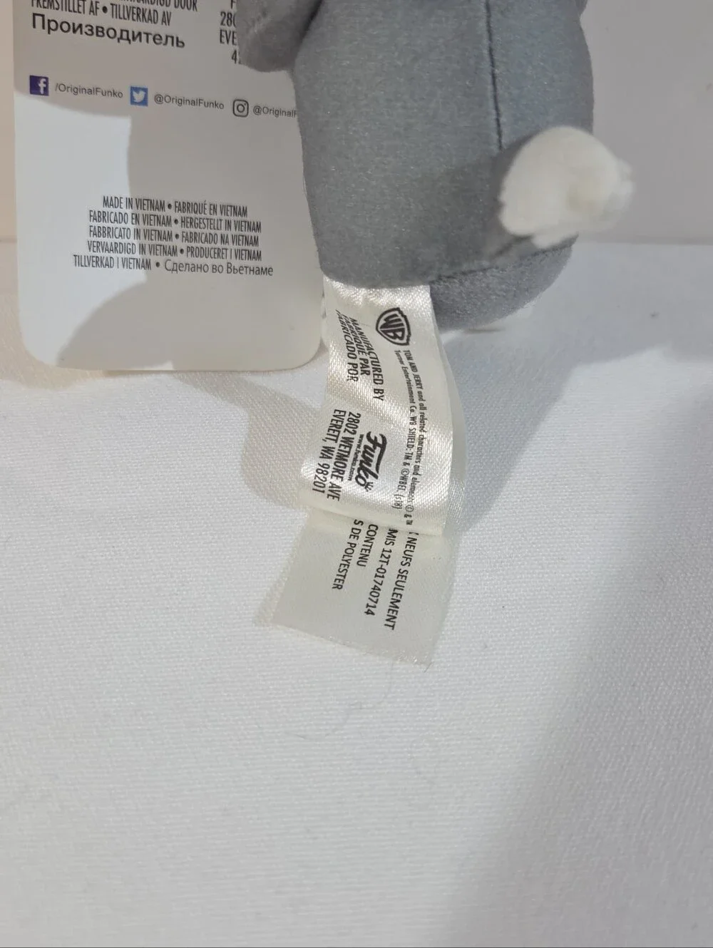 Tom and Jerry tom cat plushie